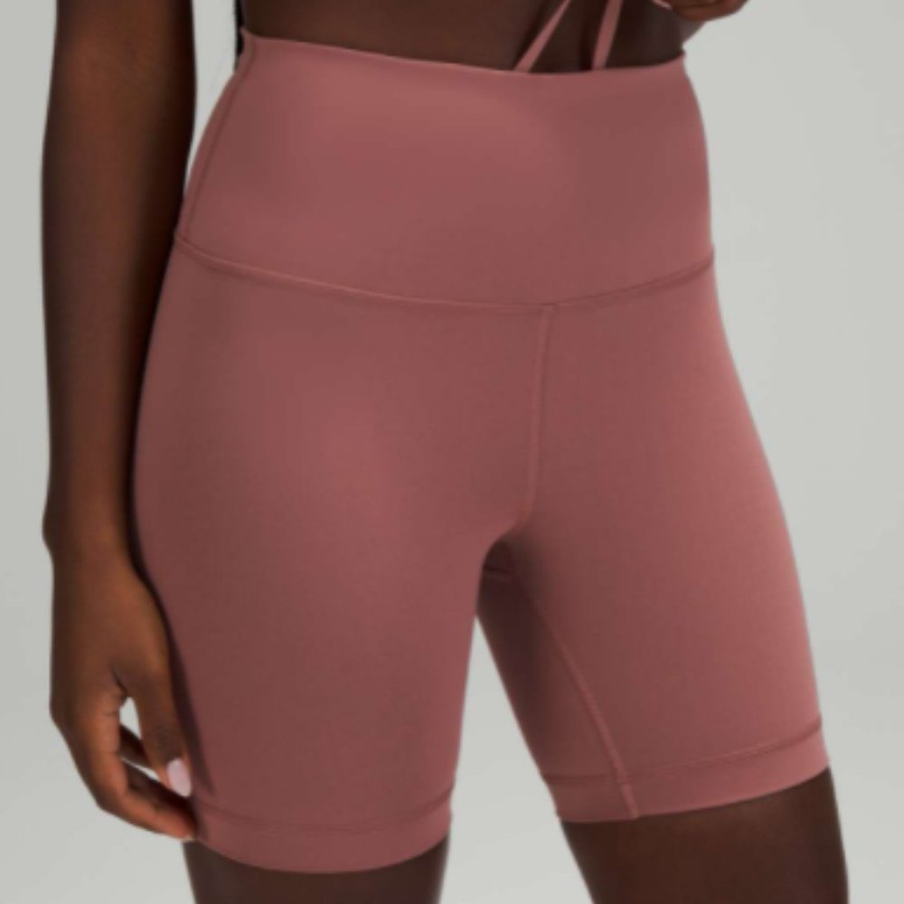 lululemon athletica Women's Dusty Rose Bike Shorts